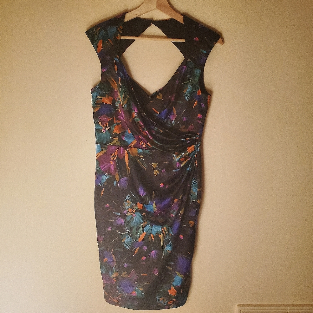 London style nights floral dress size 10